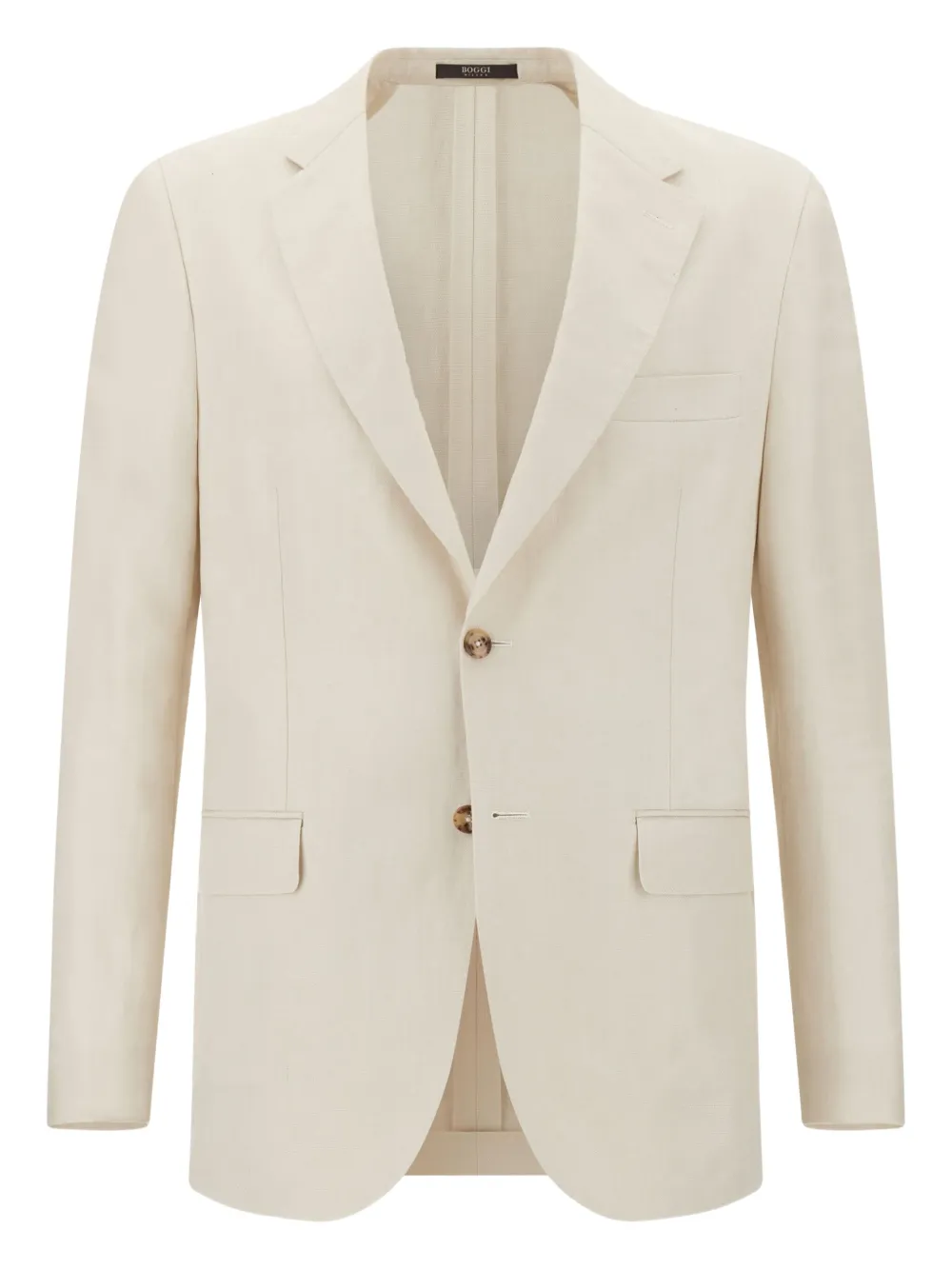 Boggi Milano Pure Linen Jacket - Toni neutri