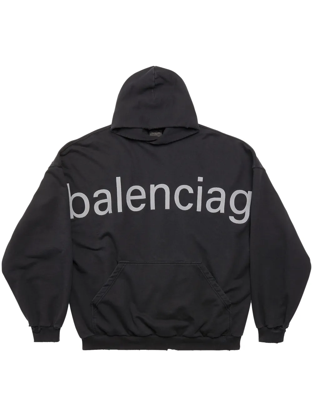 Balenciaga Felpa con cappuccio - Nero