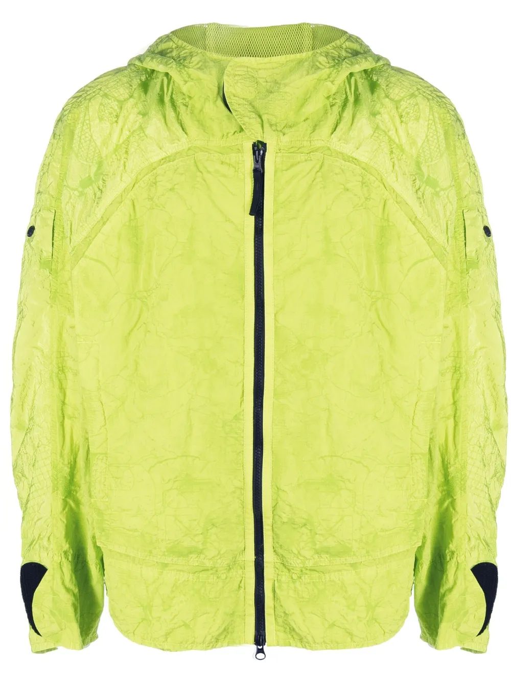 Stone Island Shadow Project Giacca con effetto stropicciato - Verde