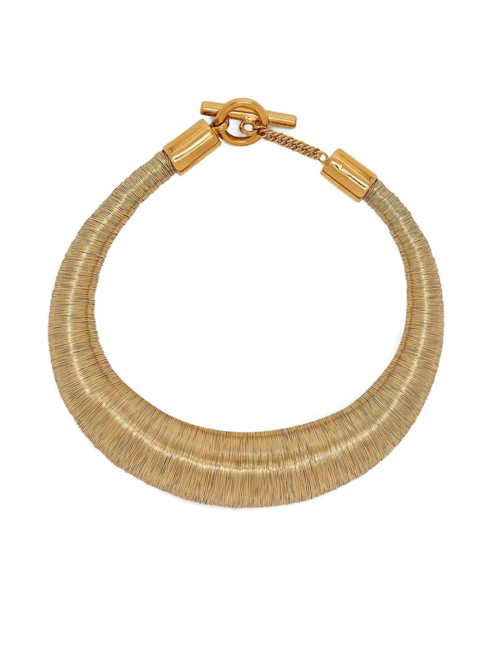 Jil Sander sculpted bracelet - Oro