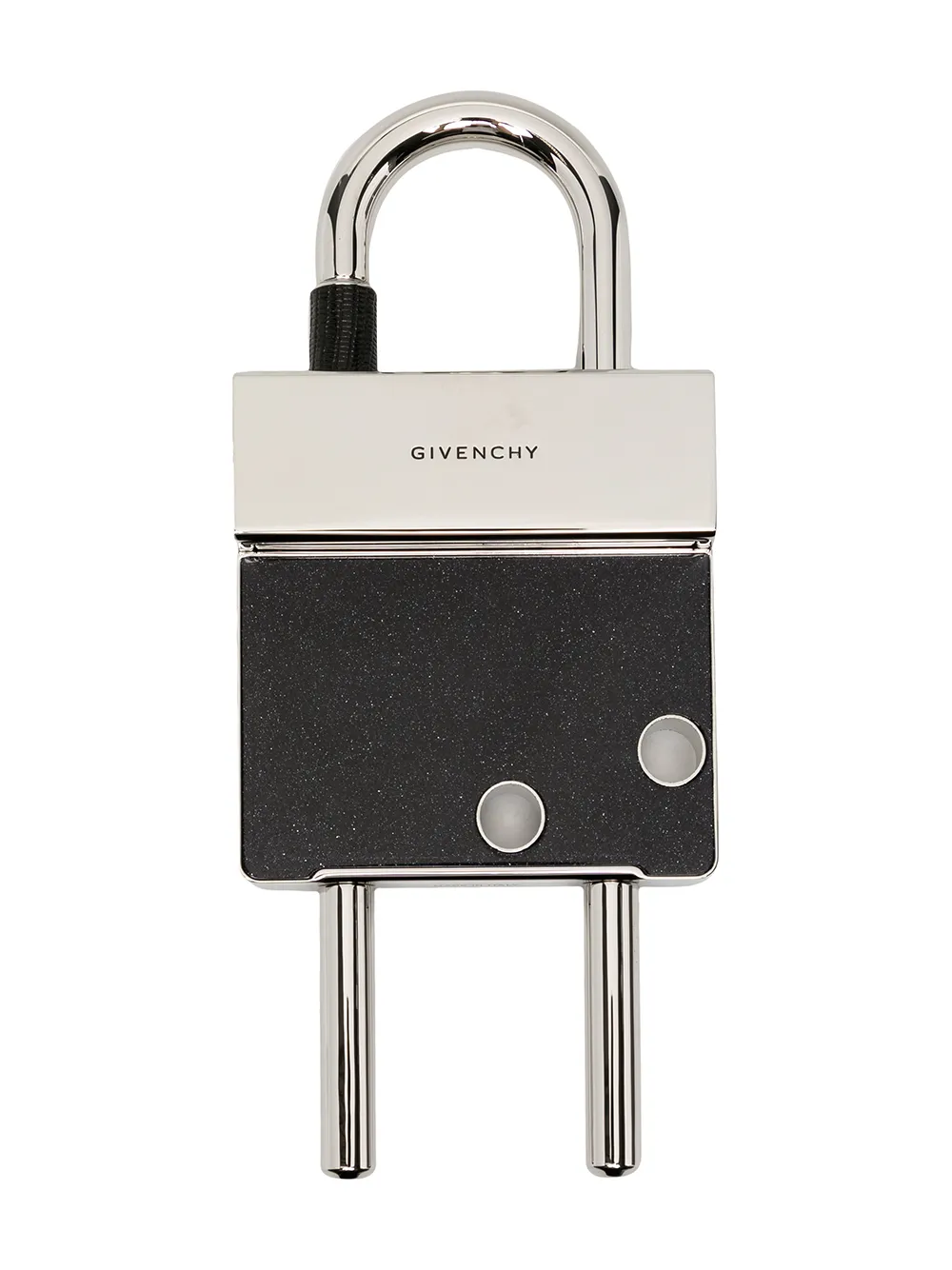 Givenchy two-tone brass padlock - Argento