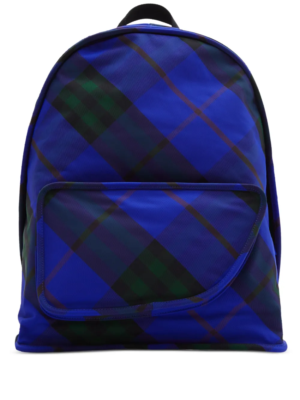Burberry Zaino Shield Burberry a quadri - Blu