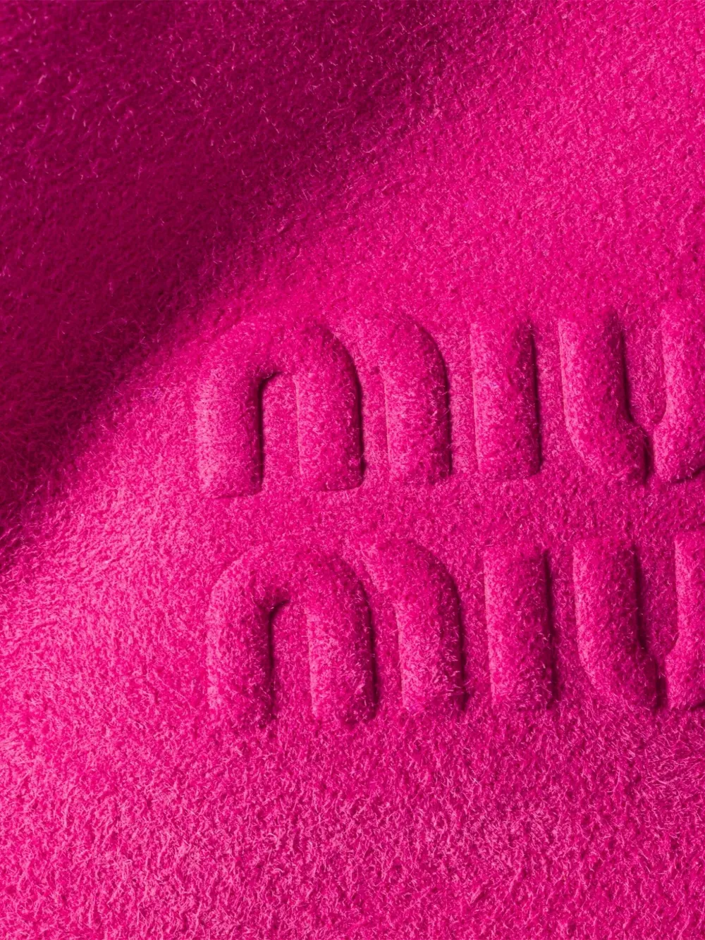 Miu Miu Borsa mini in pelle scamosciata - Rosa