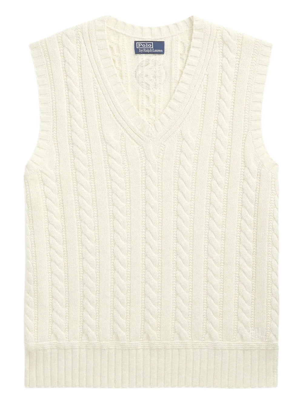 Polo Ralph Lauren Gilet in maglia - Bianco
