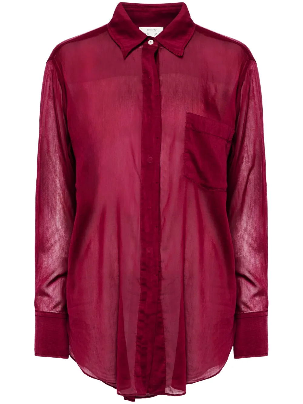 Forte Forte Camicia Essential - Rosso