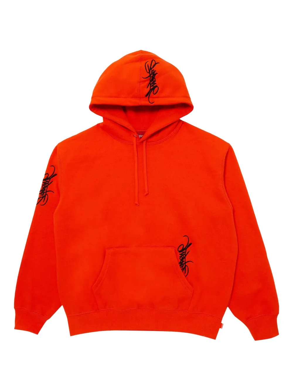 Supreme Tag hoodie - Arancione