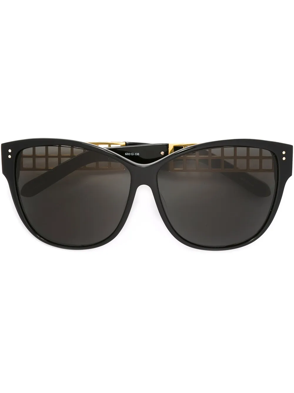 Linda Farrow '411' sunglasses - Nero