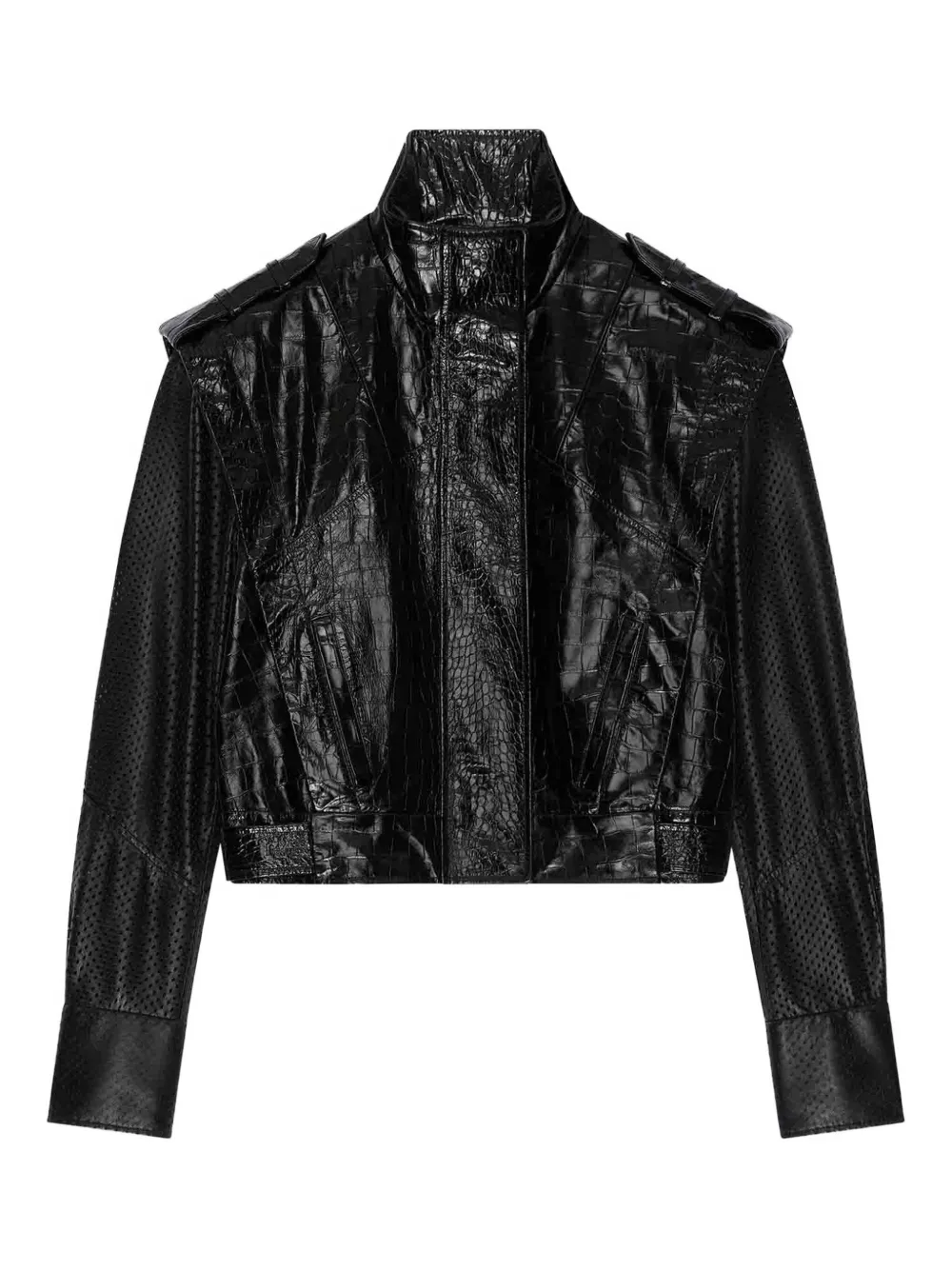 Givenchy Giacca biker in pelle - Nero