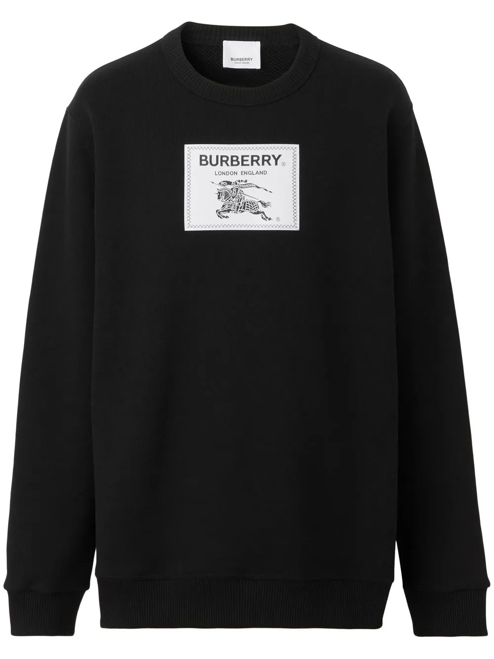 Burberry Felpa Prorsum Label - Nero