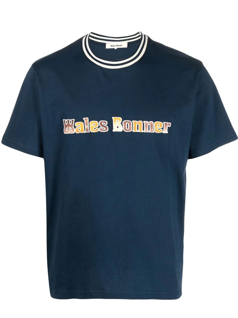 Wales Bonner T-shirt con stampa - Blu