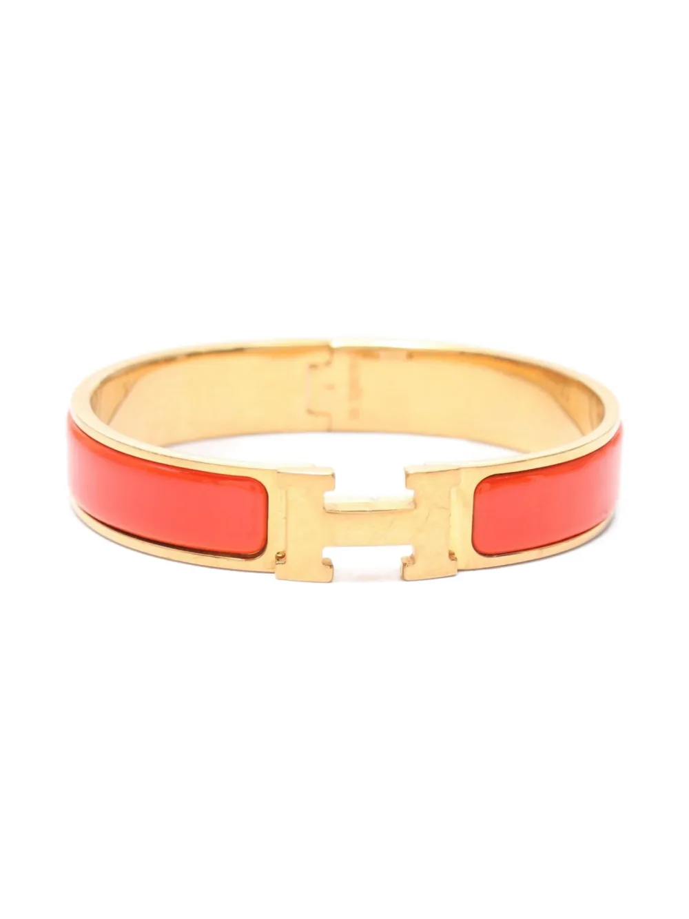Hermès Pre-Owned 2000s Click Crack PM bracelet - Oro
