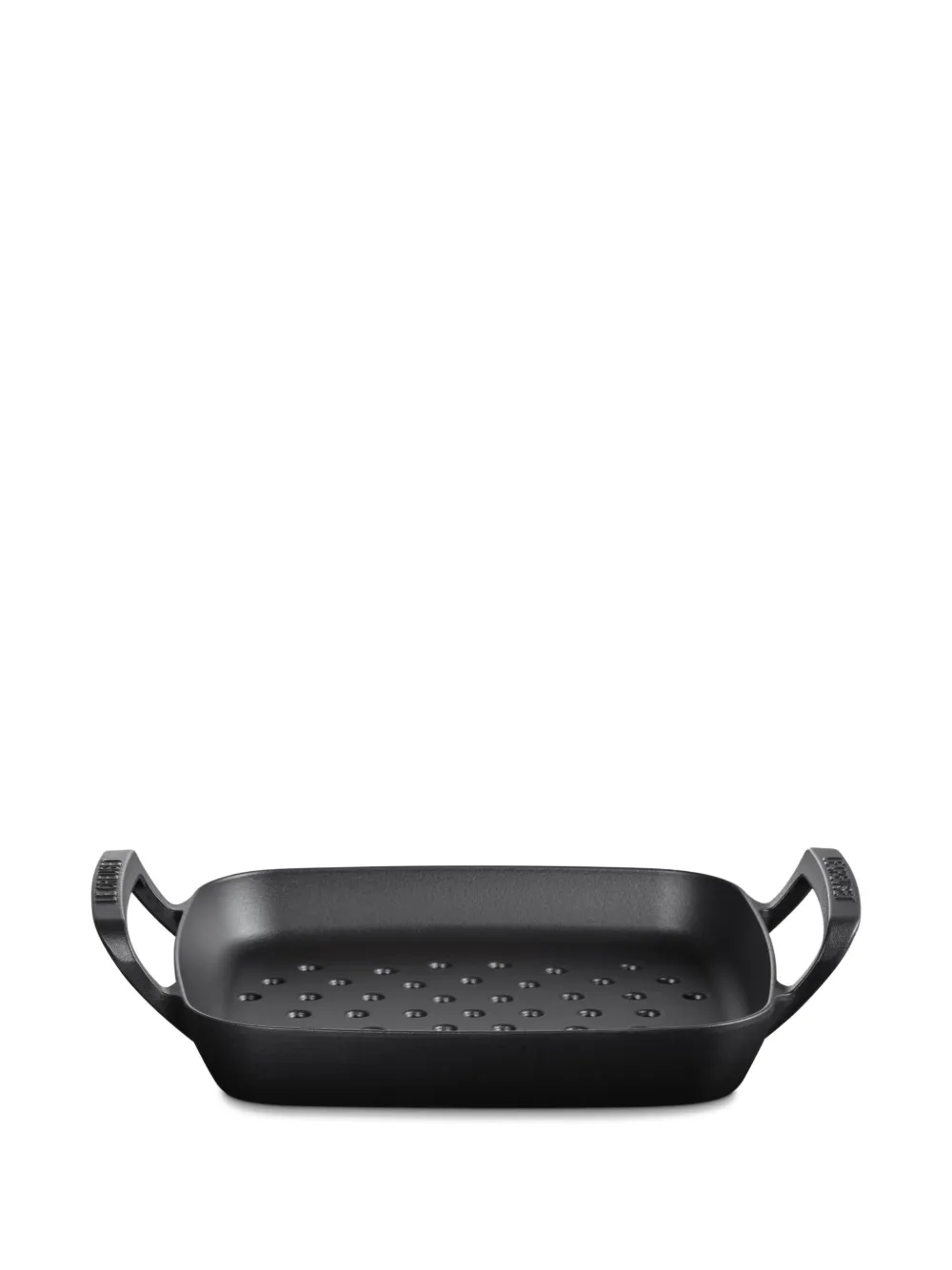 Le Creuset logo-embossed grill pan - Nero