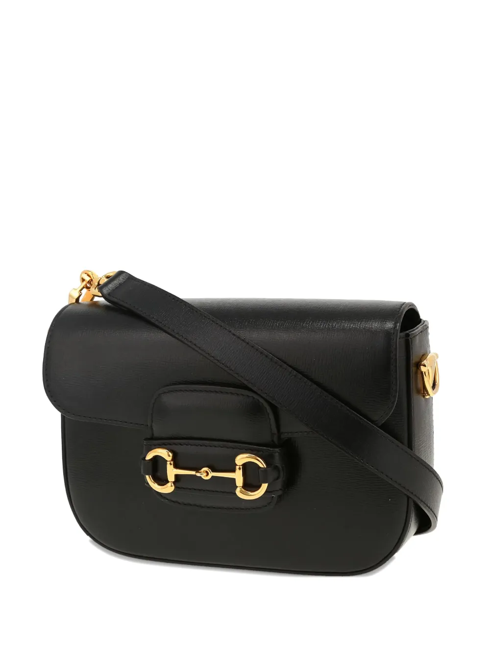 Gucci Pre-Owned 1955 Horsebit small shoulder bag - Black