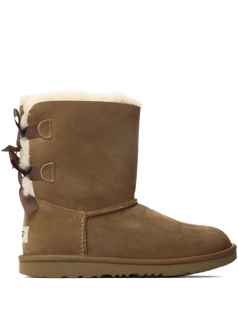 UGG Bailey Bow II "Chestnut" ankle boots - Marrone