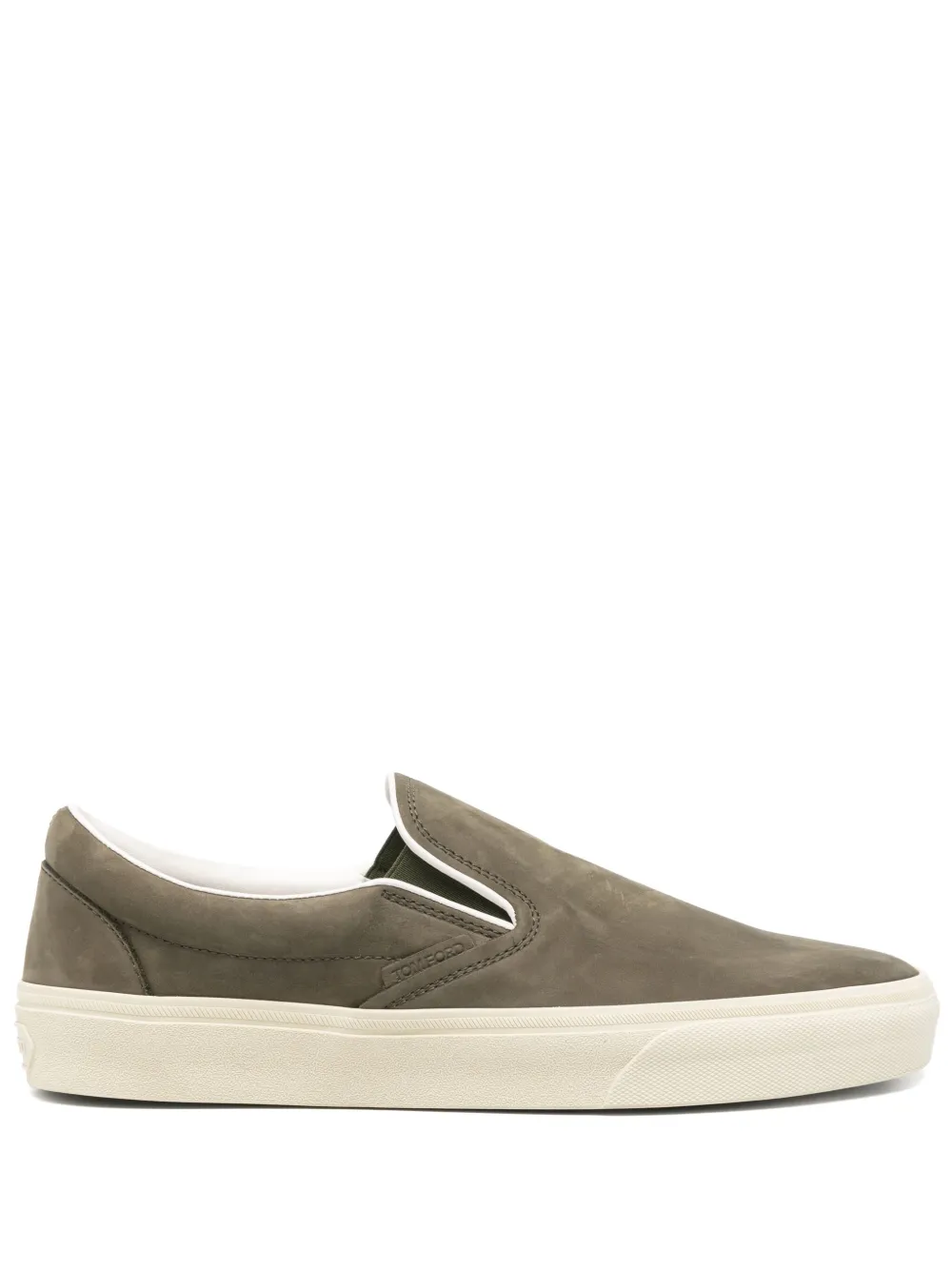 TOM FORD leather loafers - Verde