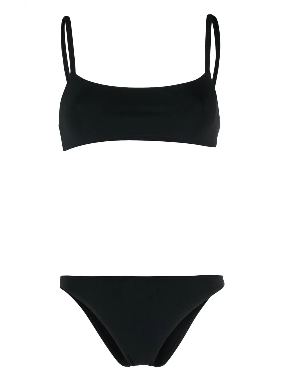 LIDO Set bikini in stile corsetto - Nero