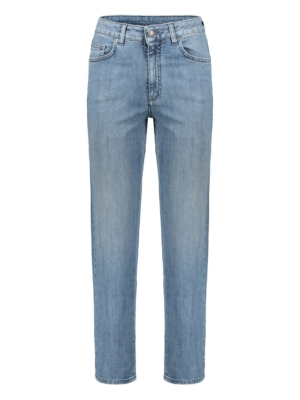 Moschino bleached-effect jeans - Blu