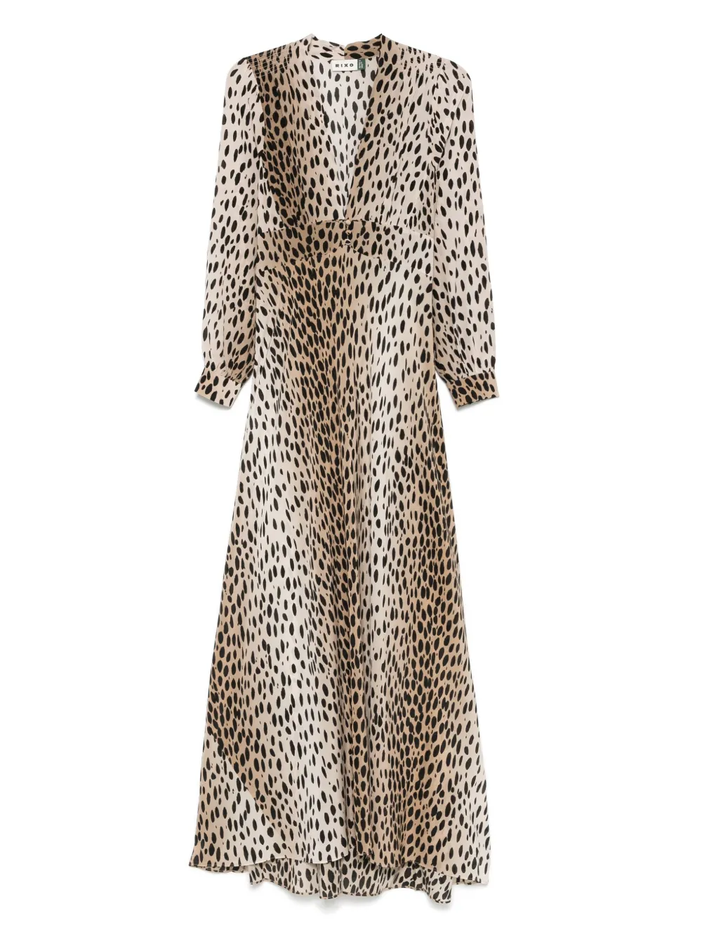 Rixo v-neck dress - Toni neutri