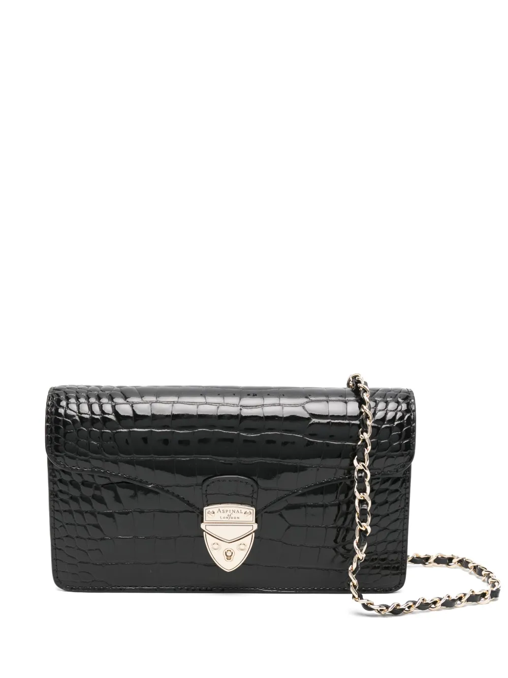 Aspinal Of London Clutch Mayfair - Nero