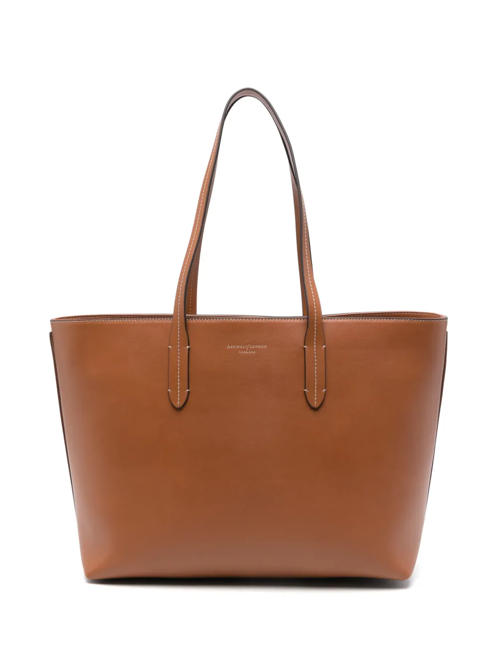 Aspinal Of London East West tote bag - Marrone