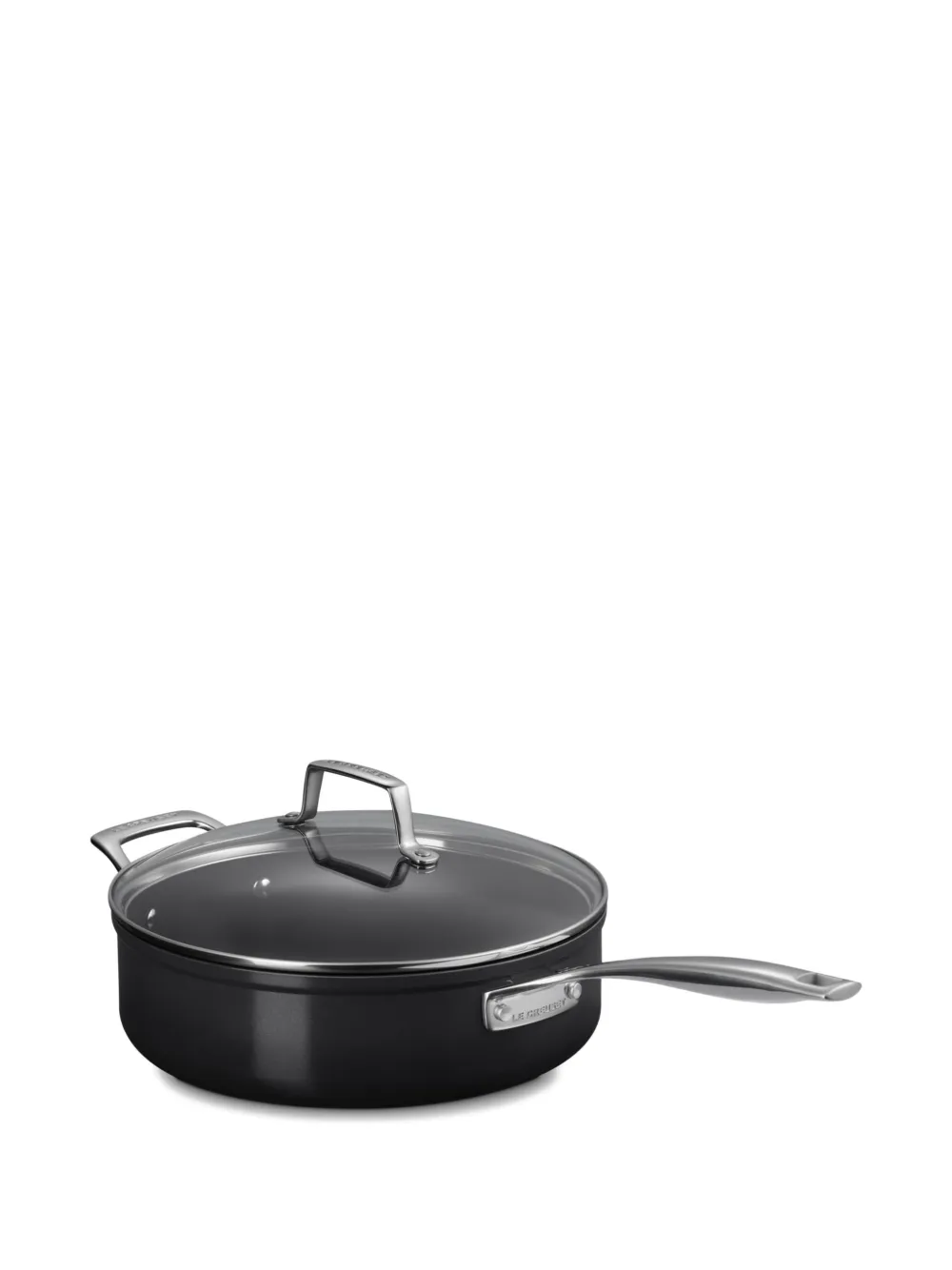 Le Creuset ceramic non-stick saut� pan (27cm) - Nero