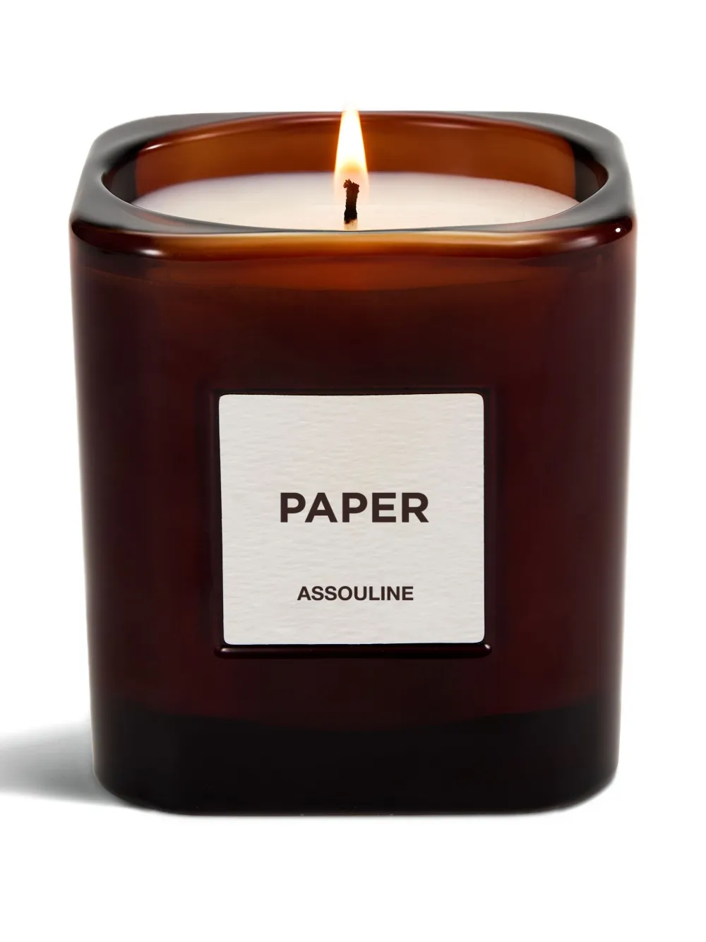 Assouline Library Paper scented candle (260g) - Marrone
