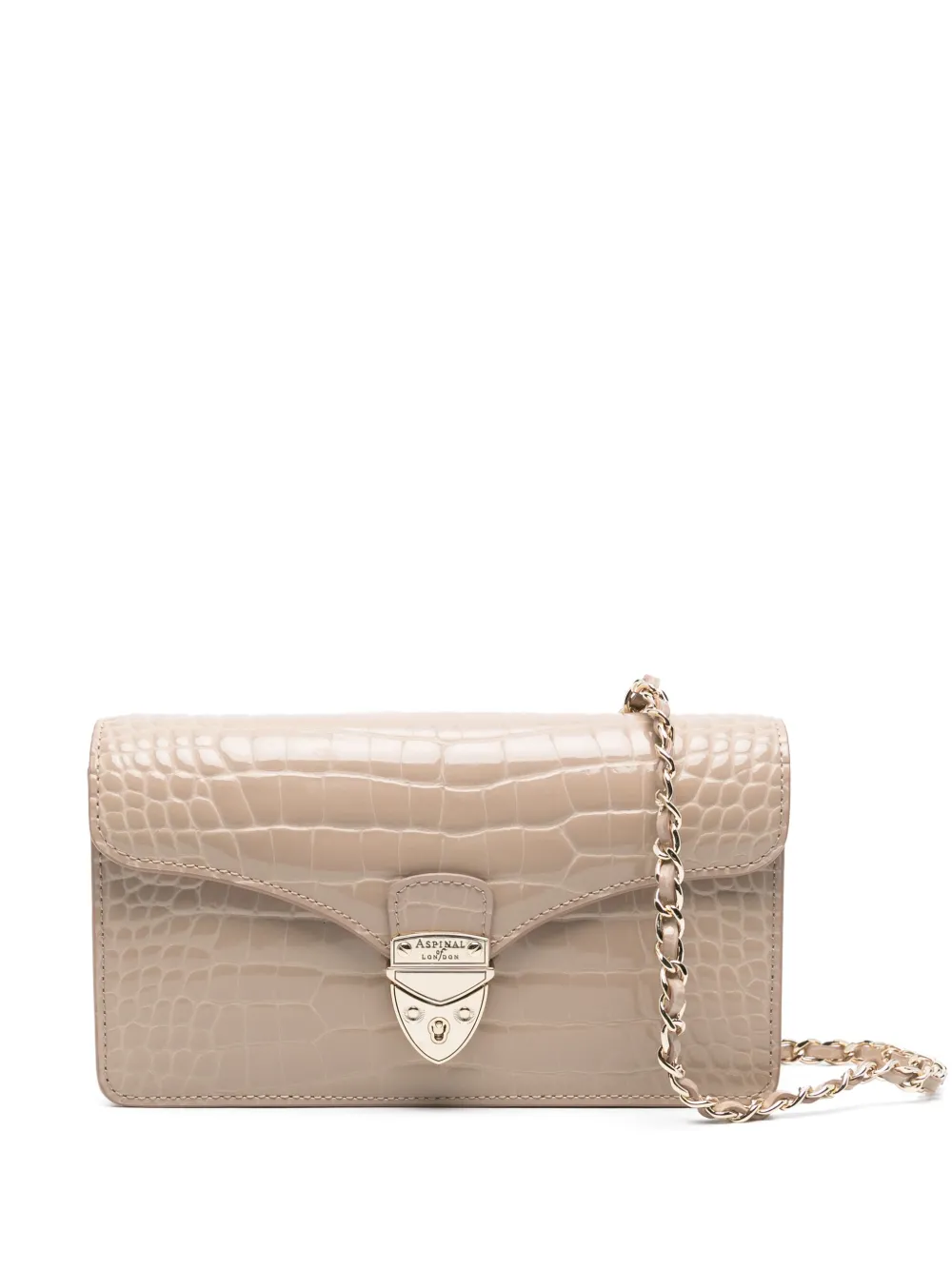 Aspinal Of London Clutch Mayfair - Toni neutri