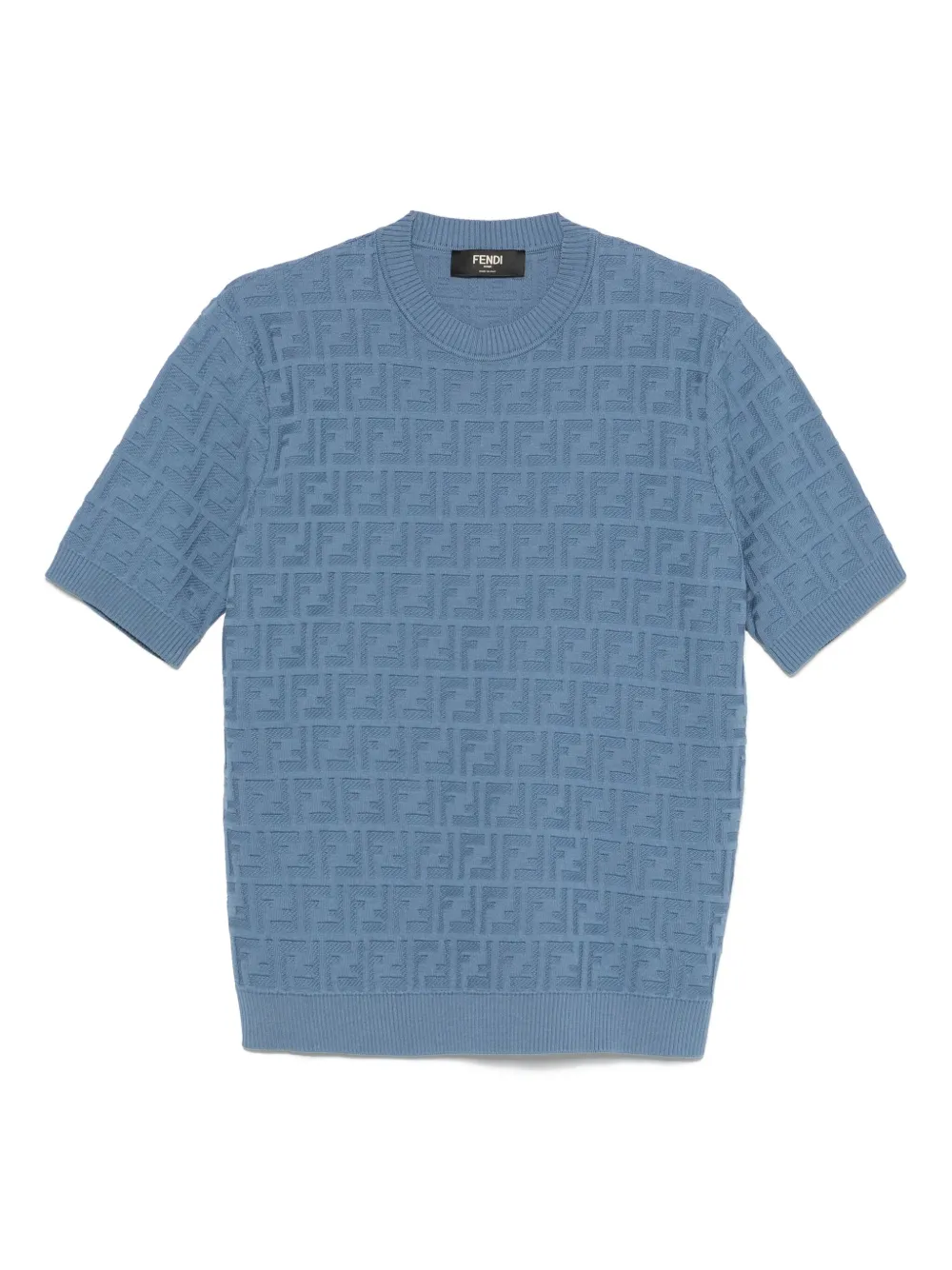 FENDI monogram sweatshirt - Blu