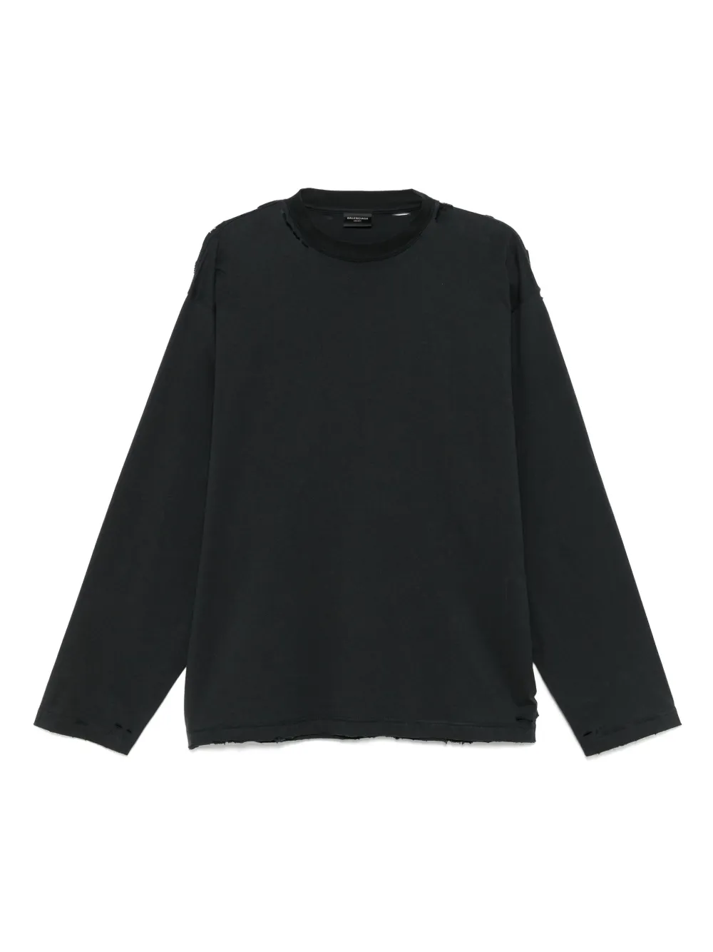 Balenciaga T-shirt con logo - Nero