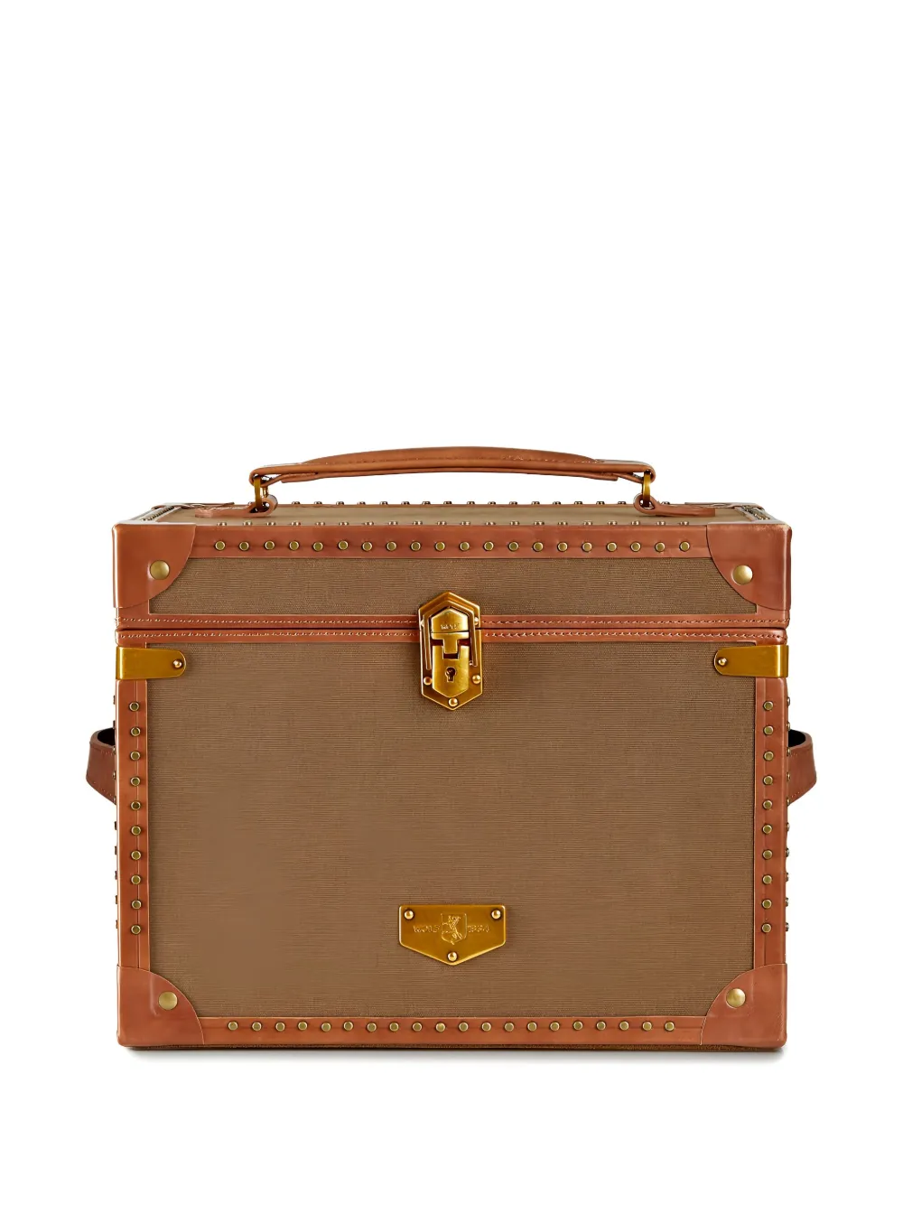 WOLF Ida trunk jewellery box - Marrone