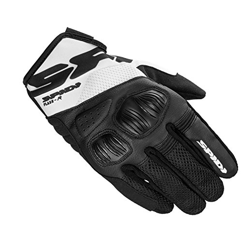Spidi Guanti Estivi Flash-R Evo Nero-Bianco (M)
