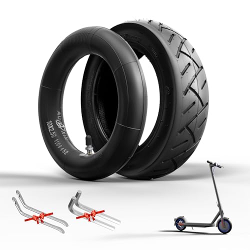 Ouxi E-Scooter 10X2.5 Tubo Di Ricambio+10'' E Scooter 60/70-6.5 Tubo Di Ricambio Spesso Per Ninebot Max G30 G30P G30Lp/Kugoo M4 M4Pro/Soflow So4 Pro (
