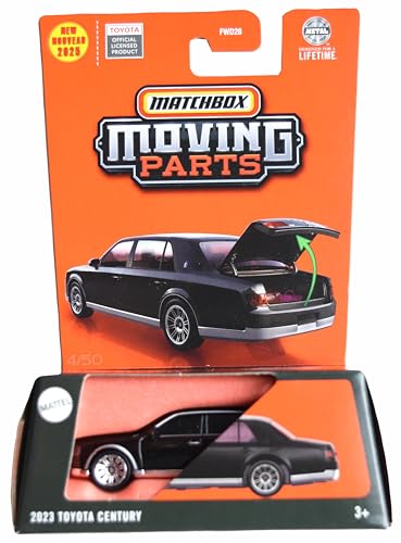 Matchbox 2023 Toyota Century, Parti Mobili [Nero]