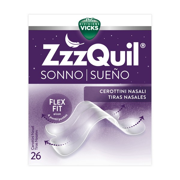 ZZZQuil Nasal Strips 26 Pezzi