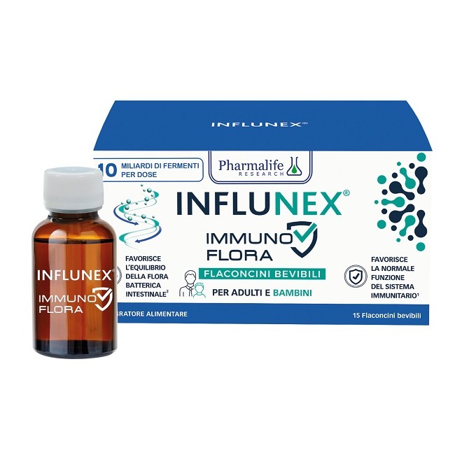 Pharmalife Research - Pharmalife Research Influnex Immuno Flora 15 Flaconcini