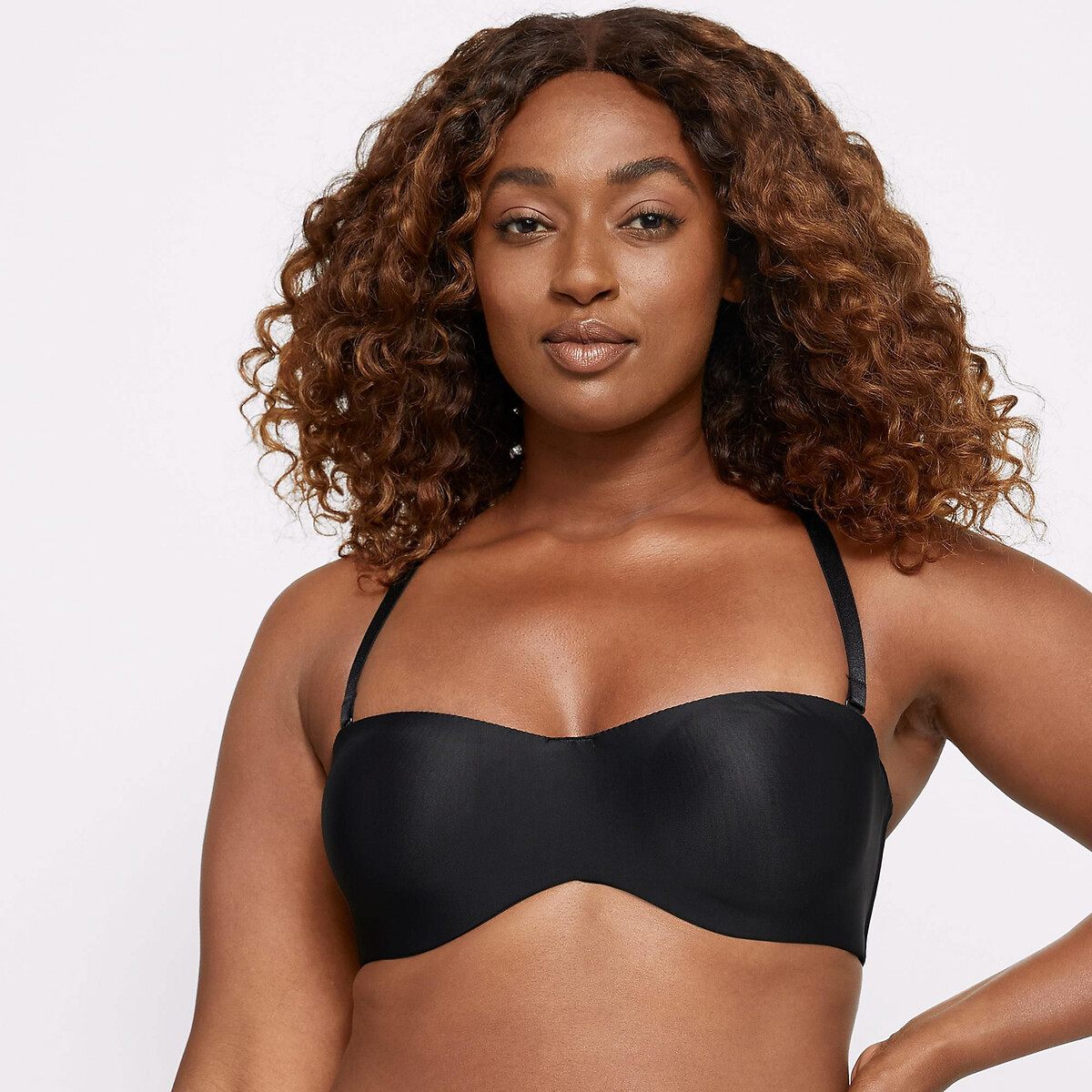 Maidenform Reggiseno A Fascia Contenitivo Nero Donna Taglie 3 C