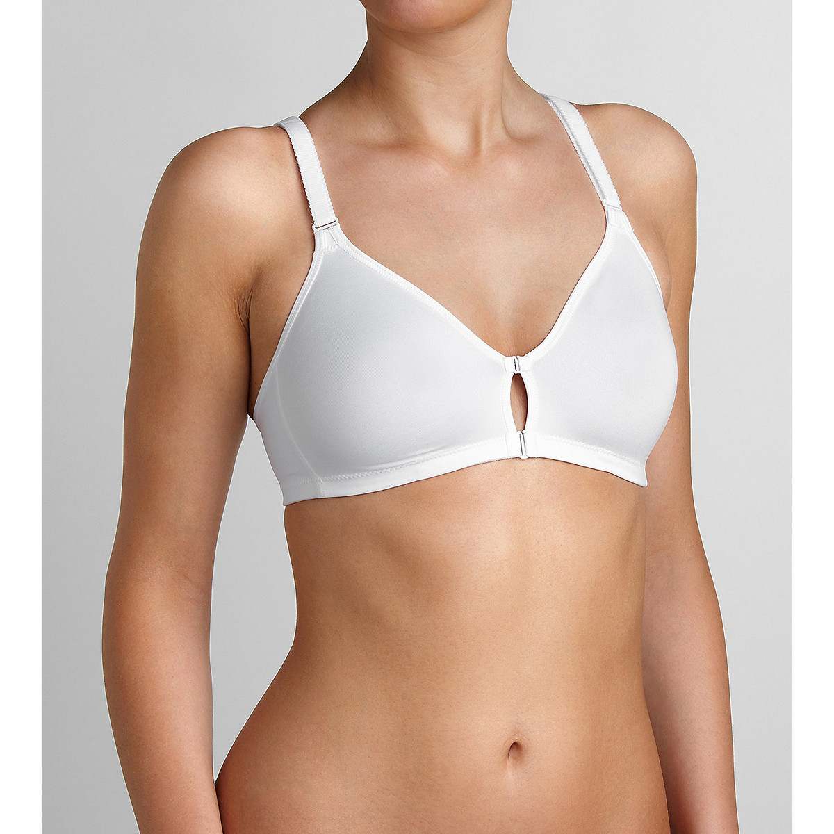 Triumph Reggiseno Sportivo Senza Ferretti Fitness Bianco Donna Taglie 2 C