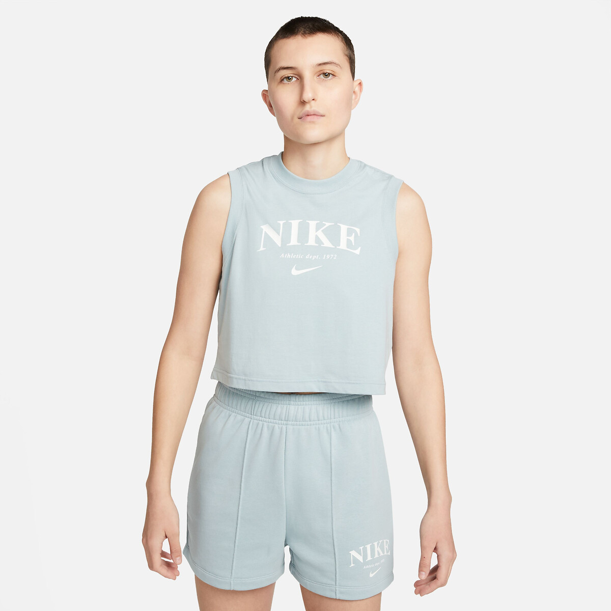 Nike Top Sportivo Blu Donna Taglie M