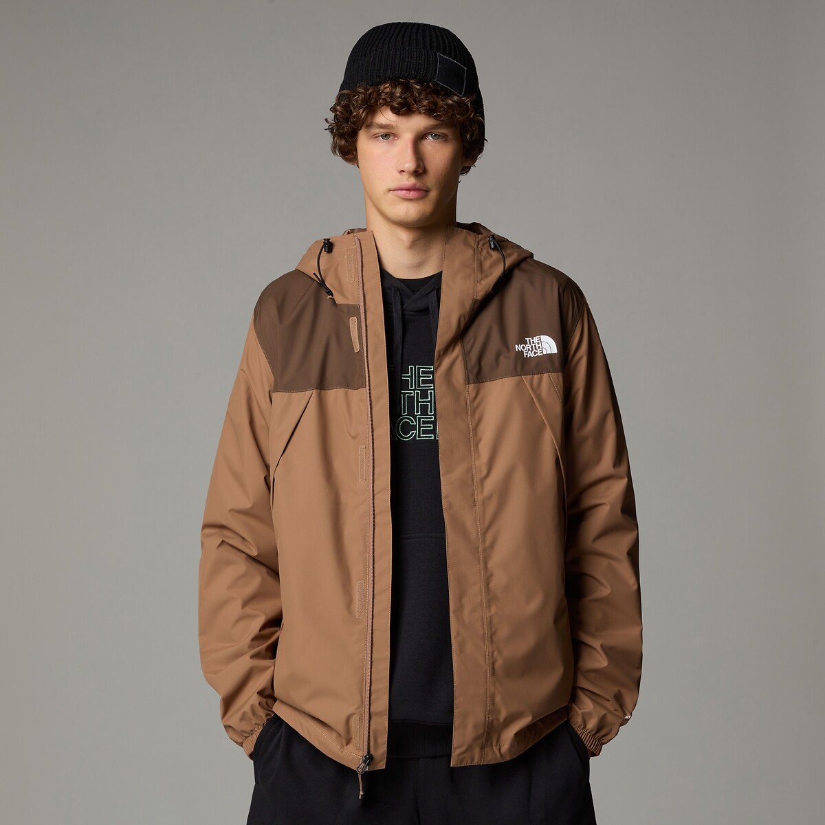 The North Face Giacca Da Trekking Con Cappuccio Antora Marrone Uomo Taglie M