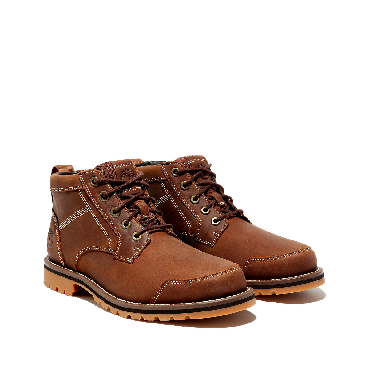 Timberland Boots Pelle Larchmont Ii Chukka Marrone Uomo Taglie 42