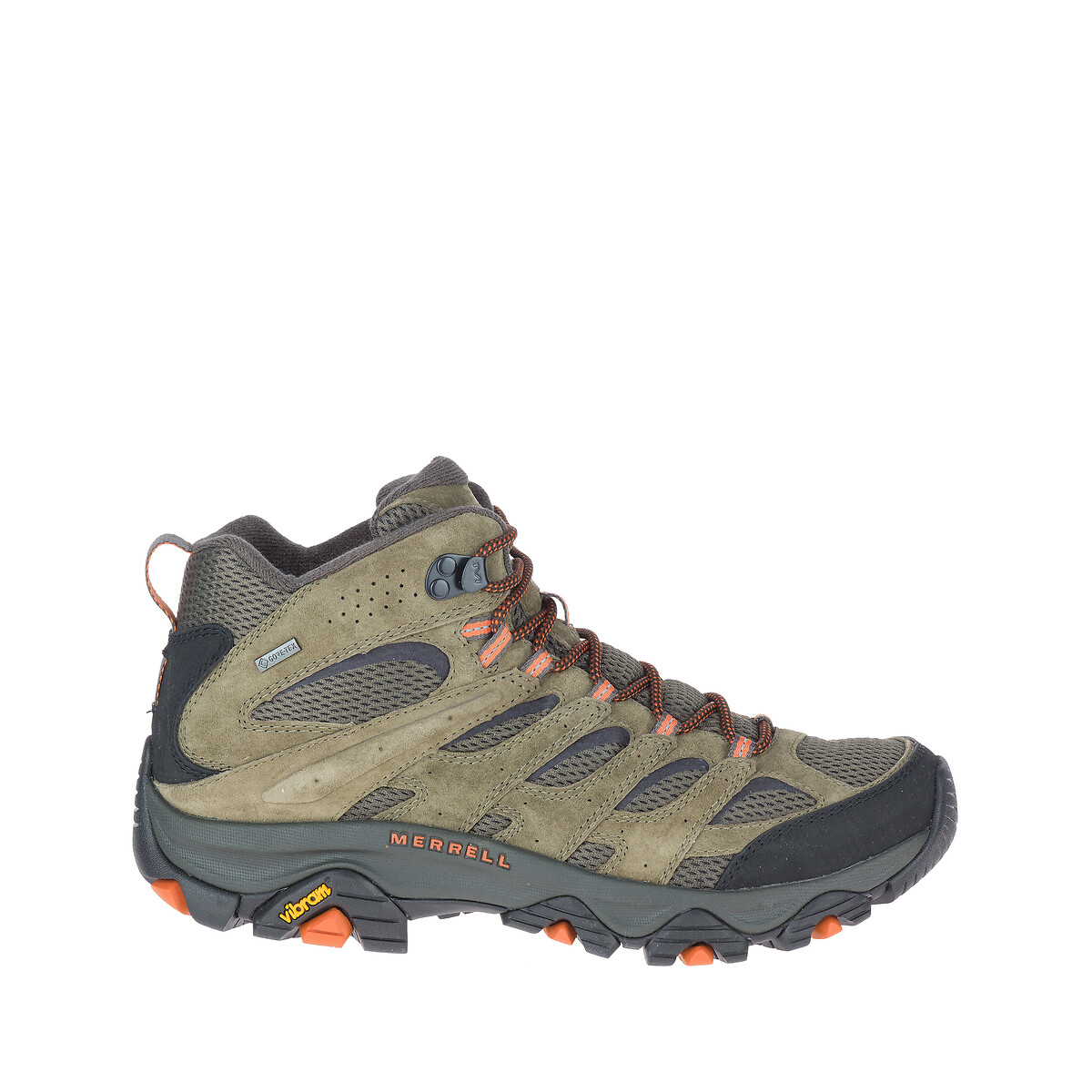 Merrell Sneakers Moab 3 Mid Gtx Verde Uomo Taglie 43