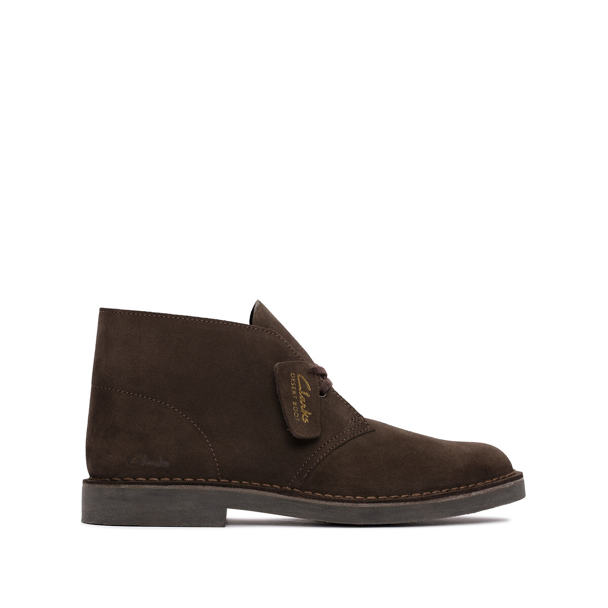 Clarks Desert Boot In Pelle Scamosciata Evo Marrone Uomo Taglie 44