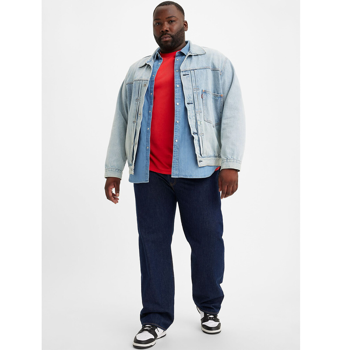 Levis Big & Tall Jeans Dritto 501® Blu Uomo Taglie 54 (IT) - W40 L34 (US)