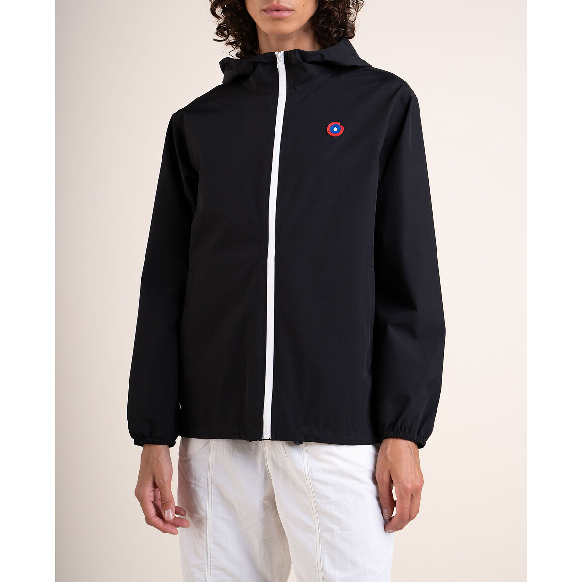 Flotte Giacca A Vento Corta Unisex Passy Con Zip Nero Uomo Taglie M