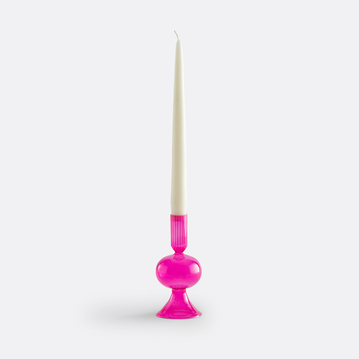 La Redoute Interieurs Portacandela In Vetro H14,5 Cm Octobre Rose