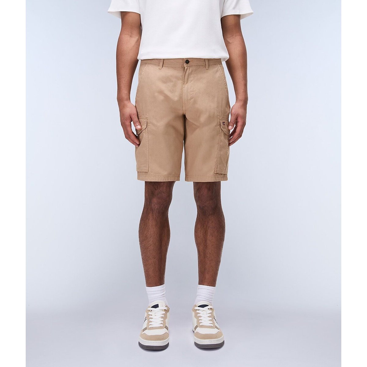 Napapijri Pantaloncini Noto Marrone Uomo Taglie 44 (IT) - W30 (US)