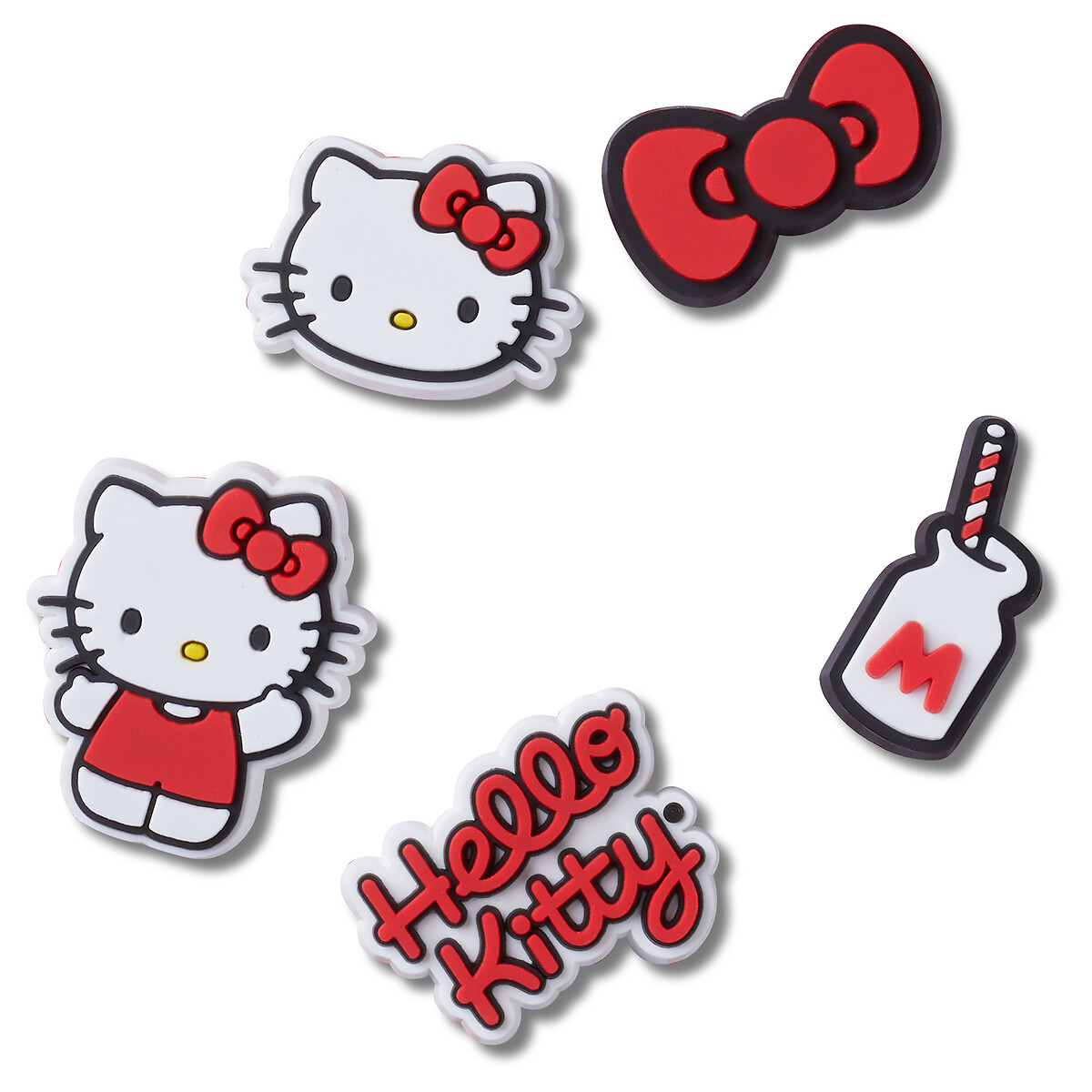Confezione da 5 Jibbitz Hello Kitty