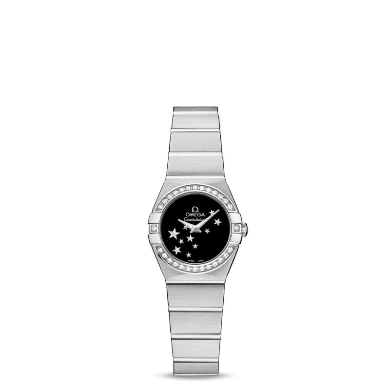 Omega - Constellation Quartz 24 Mm - Acciaio - Diamanti
