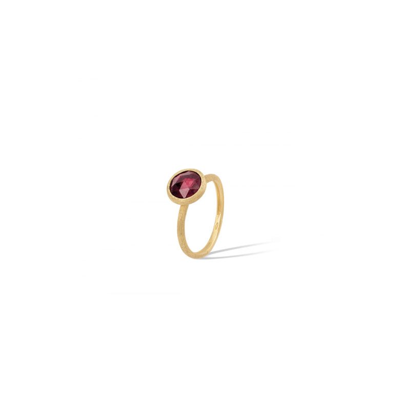 Anello Marco Bicego Jaipur Ab632 Rg01 - Granato - Oro Giallo