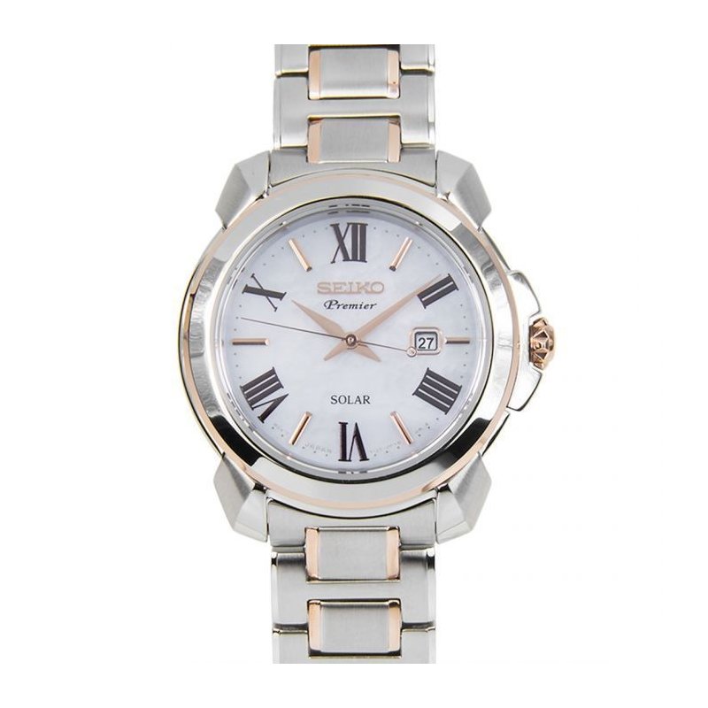 Orologio Seiko Premier - Donna - Solare - Acciaio